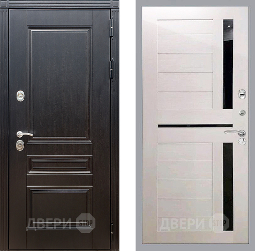 Входная металлическая Дверь Стоп МЕГАПОЛИС СБ-18 Лиственница беж в Балашихе