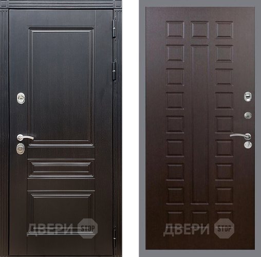 Входная металлическая Дверь Стоп МЕГАПОЛИС ФЛ-183 Венге в Балашихе