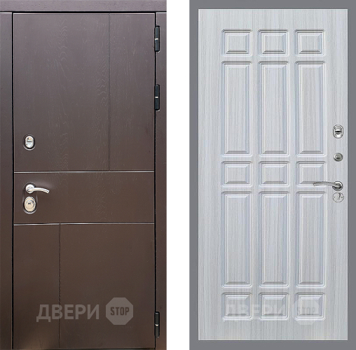 Входная металлическая Дверь Стоп УРБАН ФЛ-33 Сандал белый в Балашихе