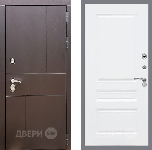 Дверь Стоп УРБАН ФЛ-243 Силк Сноу в Балашихе