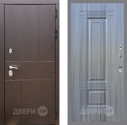 Входная металлическая Дверь Стоп УРБАН ФЛ-2 Сандал грей в Балашихе