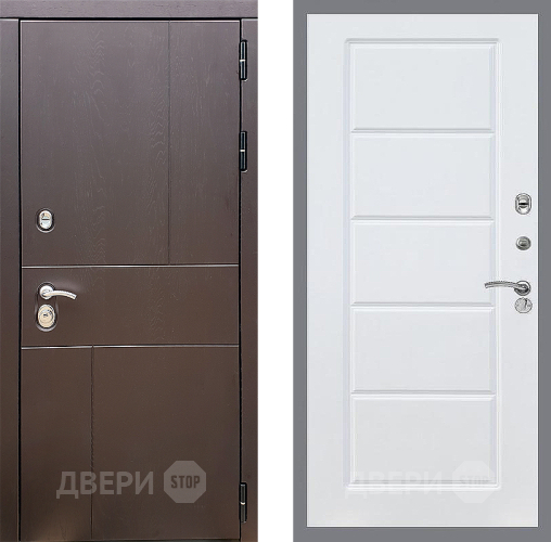 Входная металлическая Дверь Стоп УРБАН ФЛ-39 Силк Сноу в Балашихе