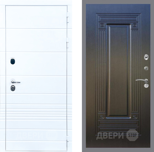 Входная металлическая Дверь Стоп ТРЕНДО ФЛ-4 Венге в Балашихе