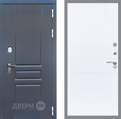 Входная металлическая Дверь Стоп ПЛАТИНУМ ФЛ-290 Силк Сноу в Балашихе