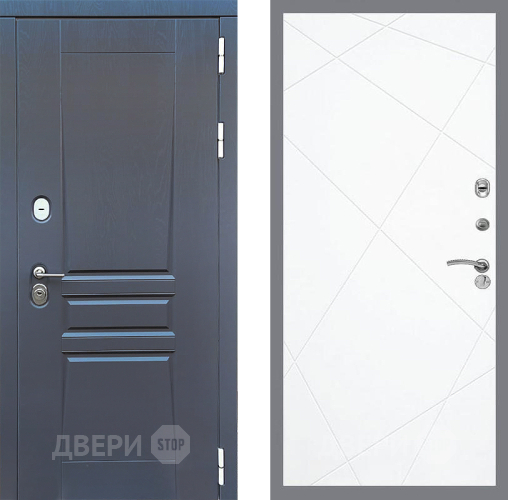 Входная металлическая Дверь Стоп ПЛАТИНУМ ФЛ-291 Силк Сноу в Балашихе