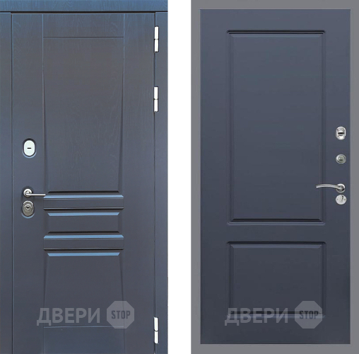 Входная металлическая Дверь Стоп ПЛАТИНУМ ФЛ-117 Силк титан в Балашихе