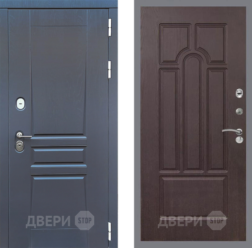 Входная металлическая Дверь Стоп ПЛАТИНУМ ФЛ-58 Венге в Балашихе