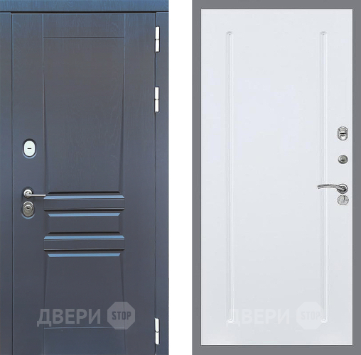 Входная металлическая Дверь Стоп ПЛАТИНУМ ФЛ-68 Силк Сноу в Балашихе