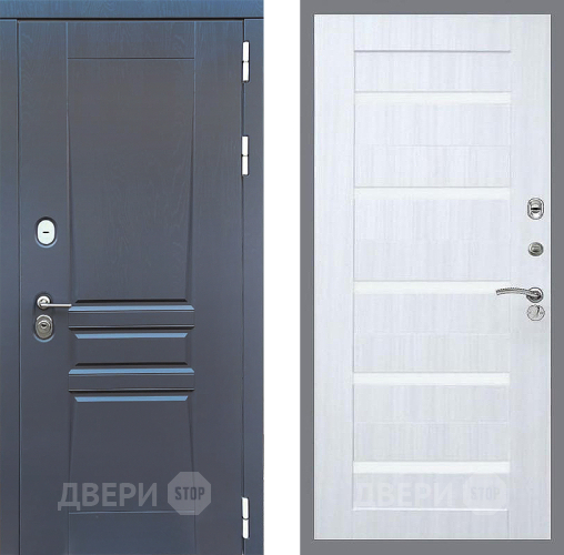 Входная металлическая Дверь Стоп ПЛАТИНУМ СБ-14 Сандал белый в Балашихе