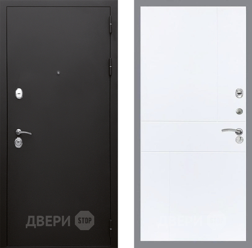 Входная металлическая Дверь Стоп КЛАССИК Шагрень ФЛ-290 Силк Сноу в Балашихе