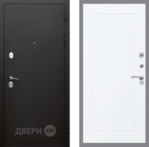 Входная металлическая Дверь Стоп КЛАССИК Шагрень ФЛ-119 Силк Сноу в Балашихе