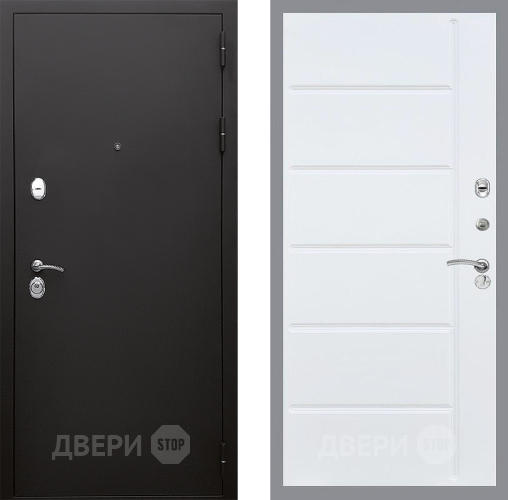 Входная металлическая Дверь Стоп КЛАССИК Шагрень ФЛ-102 Белый ясень в Балашихе