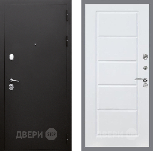 Входная металлическая Дверь Стоп КЛАССИК Шагрень ФЛ-39 Силк Сноу в Балашихе