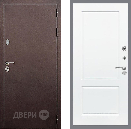 Дверь Стоп КЛАССИК Медь ФЛ-117 Силк Сноу в Балашихе