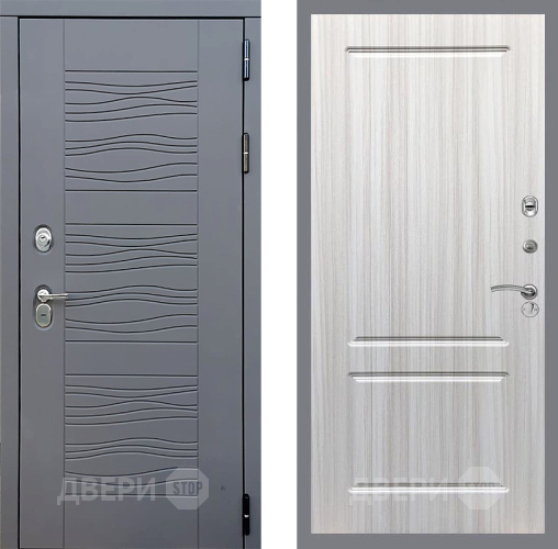 Входная металлическая Дверь Стоп СКАНДИ ФЛ-117 Сандал белый в Балашихе