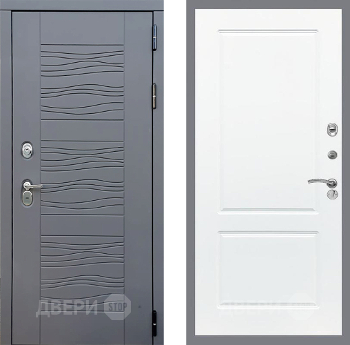 Входная металлическая Дверь Стоп СКАНДИ ФЛ-117 Силк Сноу в Балашихе