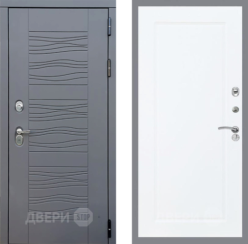 Входная металлическая Дверь Стоп СКАНДИ ФЛ-119 Силк Сноу в Балашихе