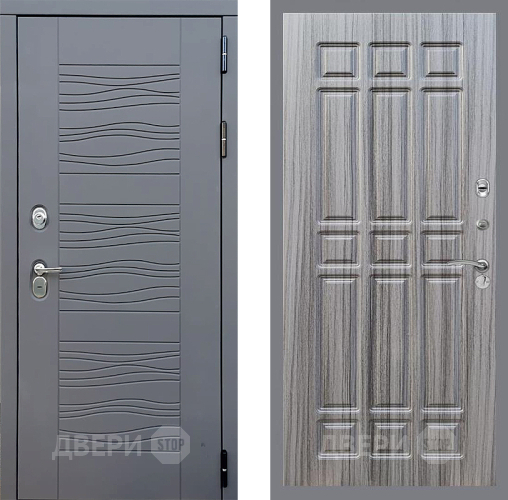 Входная металлическая Дверь Стоп СКАНДИ ФЛ-33 Сандал грей в Балашихе