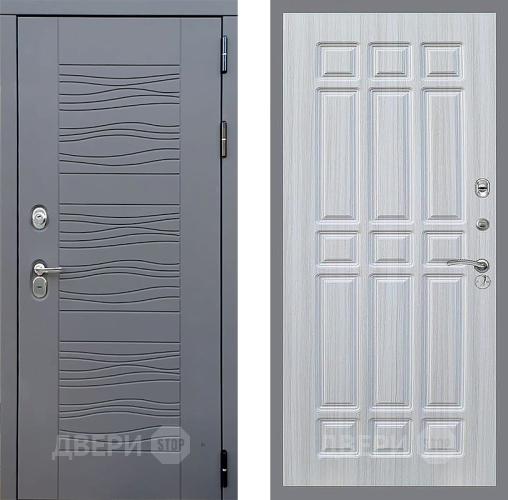 Входная металлическая Дверь Стоп СКАНДИ ФЛ-33 Сандал белый в Балашихе
