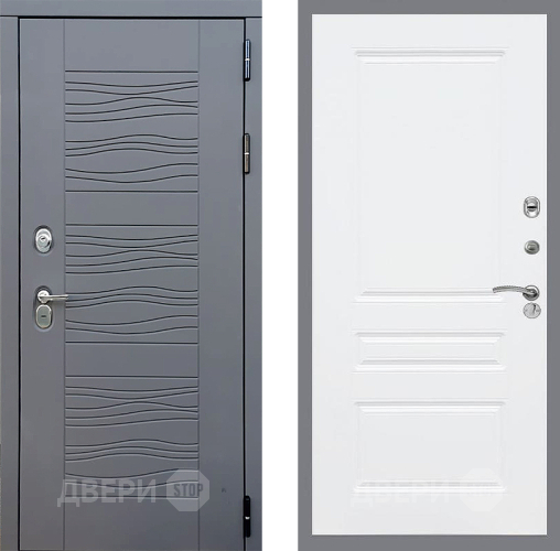 Дверь Стоп СКАНДИ ФЛ-243 Силк Сноу в Балашихе
