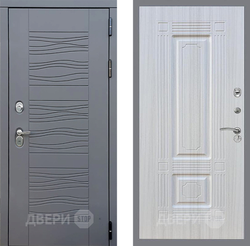 Входная металлическая Дверь Стоп СКАНДИ ФЛ-2 Сандал белый в Балашихе