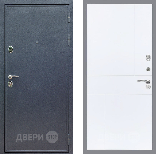 Входная металлическая Дверь Стоп СИЛЬВЕР ФЛ-290 Силк Сноу в Балашихе