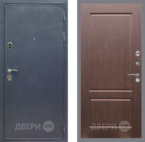 Дверь Стоп СИЛЬВЕР ФЛ-117 Орех премиум в Балашихе