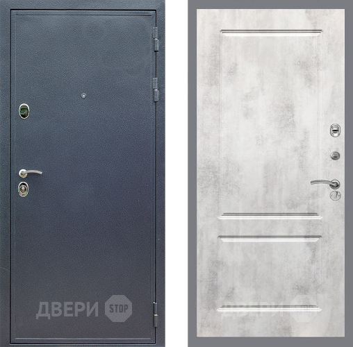 Дверь Стоп СИЛЬВЕР ФЛ-117 Бетон светлый в Балашихе