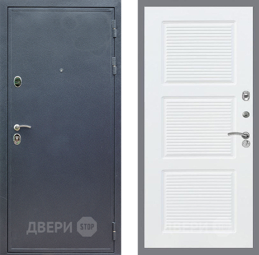 Входная металлическая Дверь Стоп СИЛЬВЕР ФЛ-1 Силк Сноу в Балашихе