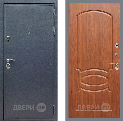 Входная металлическая Дверь Стоп СИЛЬВЕР ФЛ-128 Береза мореная в Балашихе