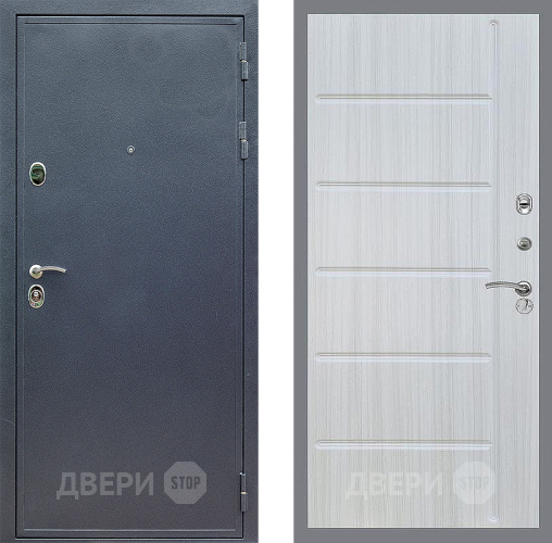 Входная металлическая Дверь Стоп СИЛЬВЕР ФЛ-102 Сандал белый в Балашихе
