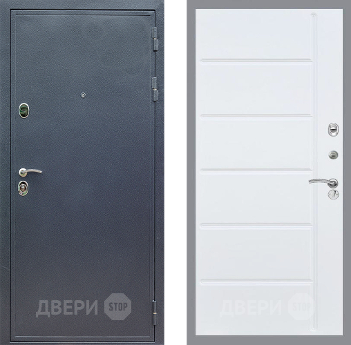 Входная металлическая Дверь Стоп СИЛЬВЕР ФЛ-102 Белый ясень в Балашихе