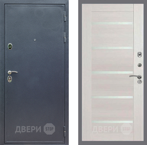 Входная металлическая Дверь Стоп СИЛЬВЕР СБ-14 Лиственница беж в Балашихе
