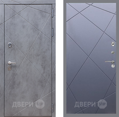 Входная металлическая Дверь Стоп Лучи ФЛ-291 Силк титан в Балашихе