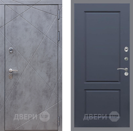 Входная металлическая Дверь Стоп Лучи ФЛ-117 Силк титан в Балашихе