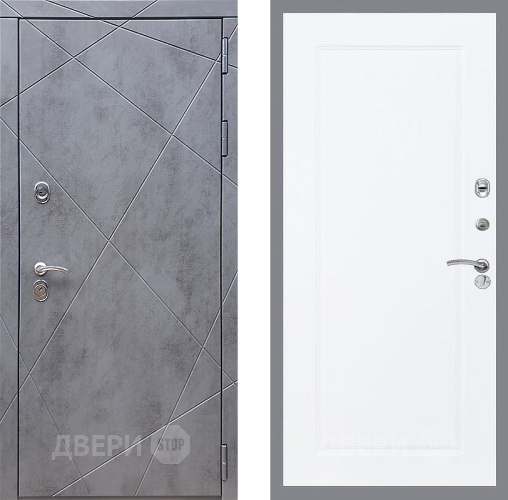 Входная металлическая Дверь Стоп Лучи ФЛ-119 Силк Сноу в Балашихе