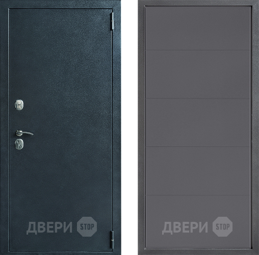 Входная металлическая Дверь Дверной континент ДК-70 Дизайн ФЛ-649 Графит софт в Балашихе