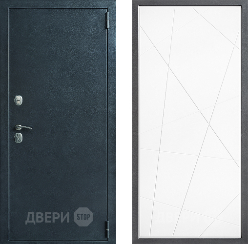 Дверь Дверной континент ДК-70 Дизайн ФЛ-655 Белый софт в Балашихе