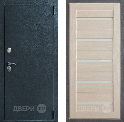 Входная металлическая Дверь Дверной континент ДК-70 Дизайн ФЛ-47 Лиственница белая в Балашихе