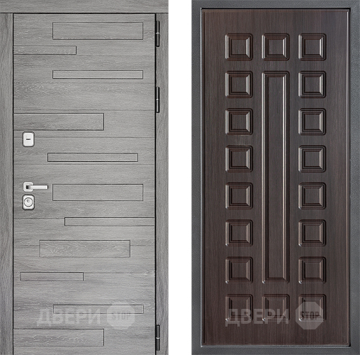 Входная металлическая Дверь Дверной континент ДК-10 ФЛ-183 Венге в Балашихе