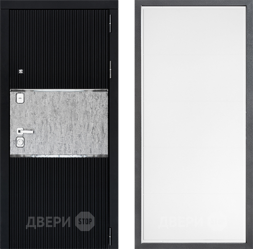 Входная металлическая Дверь Дверной континент ДК-13 ФЛ-649 Белый софт в Балашихе