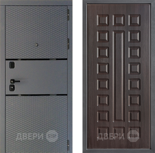 Входная металлическая Дверь Дверной континент Диамант Дизайн ФЛ-183 Венге в Балашихе