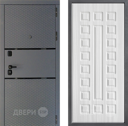 Входная металлическая Дверь Дверной континент Диамант Дизайн ФЛ-183 Сандал белый в Балашихе