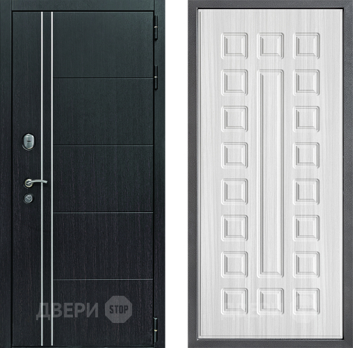 Входная металлическая Дверь Дверной континент Теплолюкс Дизайн ФЛ-183 Сандал белый в Балашихе
