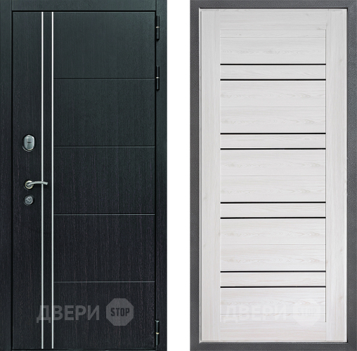 Входная металлическая Дверь Дверной континент Теплолюкс Дизайн ФЛ-49 Сосна белая в Балашихе