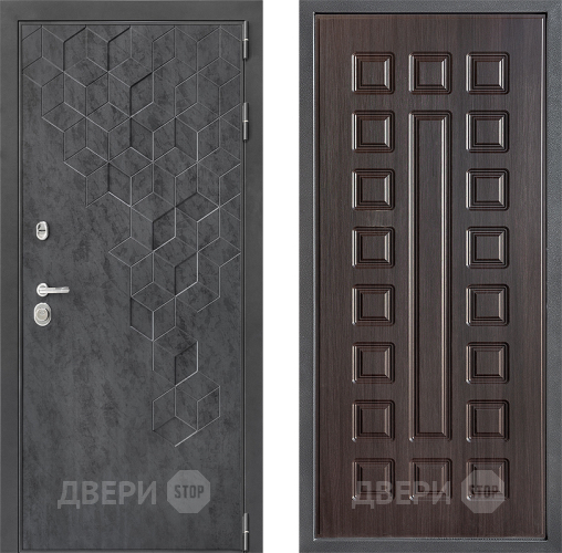 Входная металлическая Дверь Дверной континент ДК-3/713 ФЛ-183 Венге в Балашихе