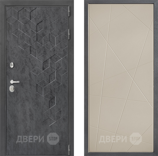 Входная металлическая Дверь Дверной континент ДК-3/713 ФЛ-655 Капучино в Балашихе
