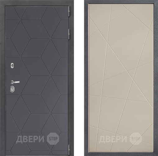 Входная металлическая Дверь Дверной континент ДК-3/744 ФЛ-655 Капучино в Балашихе