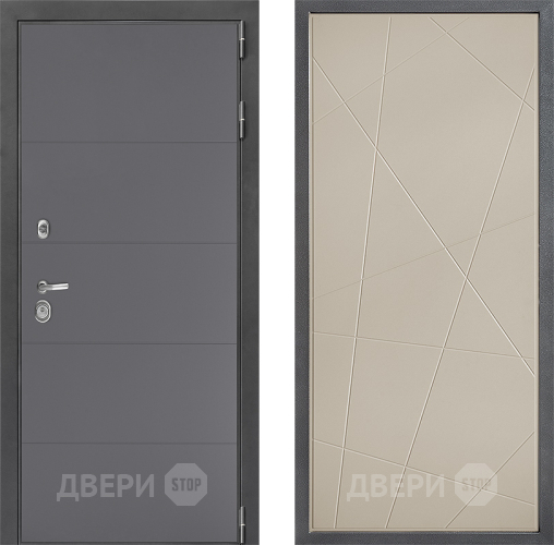 Входная металлическая Дверь Дверной континент ДК-3/649 ФЛ-655 Капучино в Балашихе