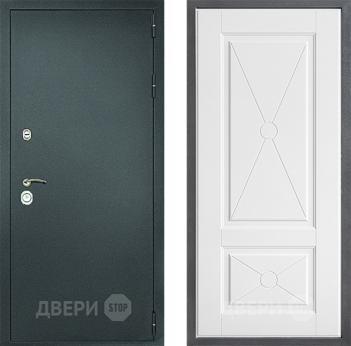 Входная металлическая Дверь Дверной континент Рубикон Серебро Дизайн ФЛ-617 Софт милк в Балашихе